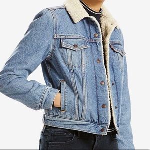 Levi’s Women Sherpa Jean Jacket
